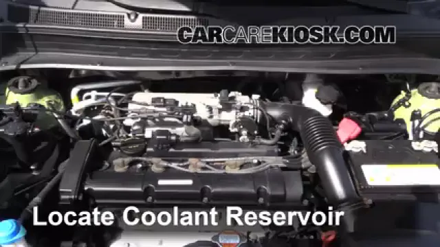 2011 Kia Soul Plus 2.0L 4 Cyl. Coolant (Antifreeze) Add Coolant